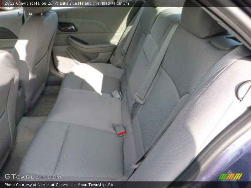 Atlantis Blue Metallic / Jet Black/Titanium 2013 Chevrolet Malibu LS