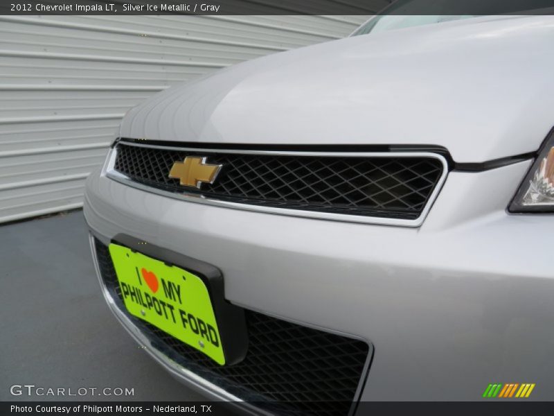 Silver Ice Metallic / Gray 2012 Chevrolet Impala LT
