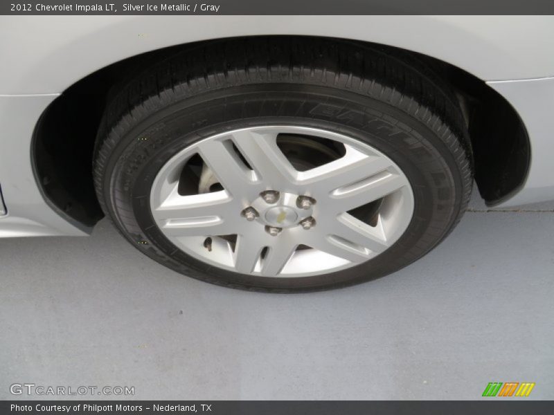 Silver Ice Metallic / Gray 2012 Chevrolet Impala LT