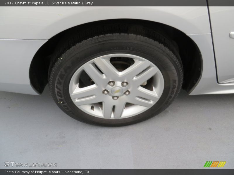 Silver Ice Metallic / Gray 2012 Chevrolet Impala LT