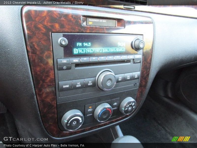 Ashen Gray Metallic / Ebony 2013 Chevrolet Impala LS