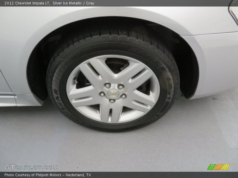 Silver Ice Metallic / Gray 2012 Chevrolet Impala LT