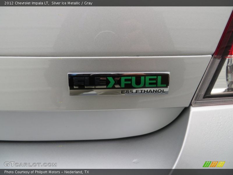 Silver Ice Metallic / Gray 2012 Chevrolet Impala LT