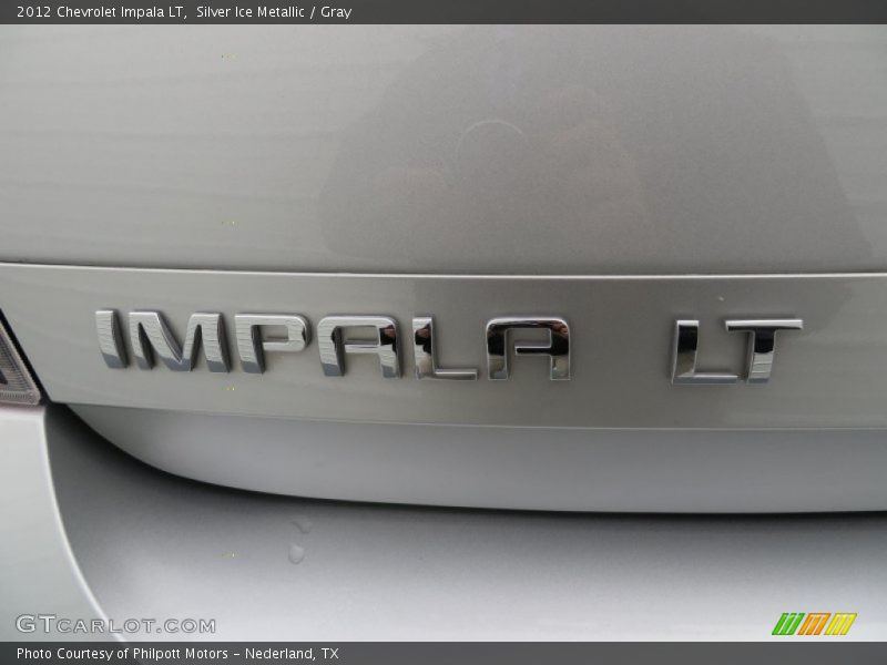 Silver Ice Metallic / Gray 2012 Chevrolet Impala LT