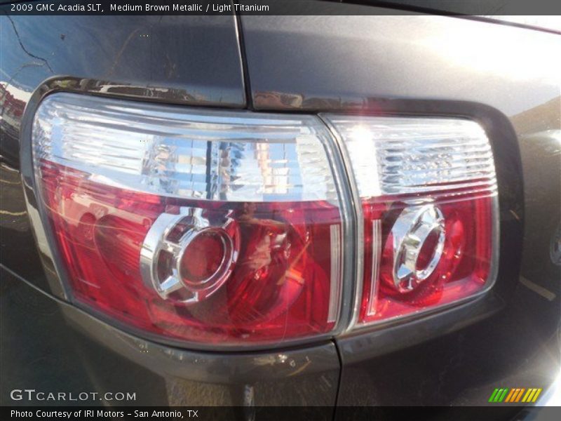 Medium Brown Metallic / Light Titanium 2009 GMC Acadia SLT