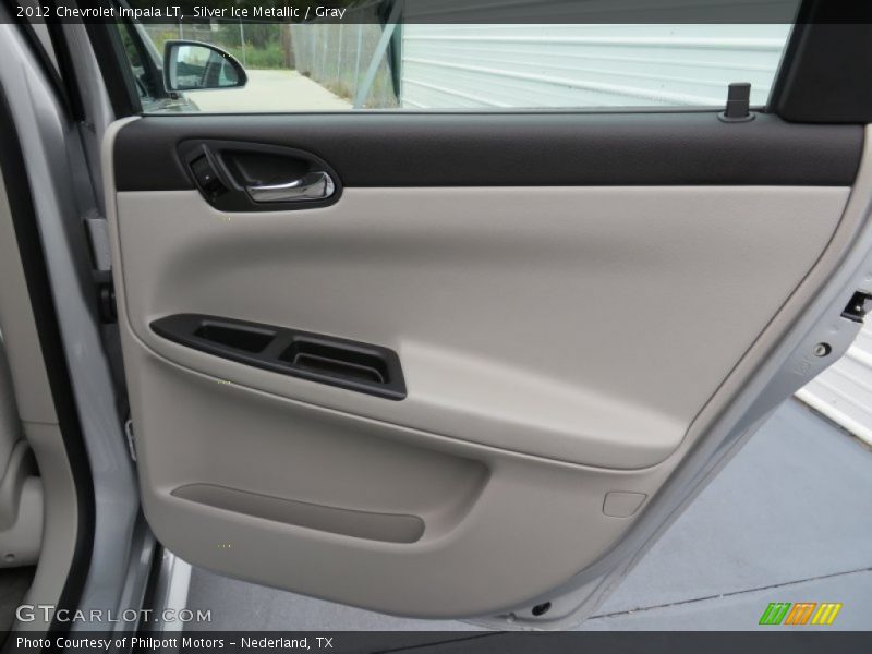 Silver Ice Metallic / Gray 2012 Chevrolet Impala LT