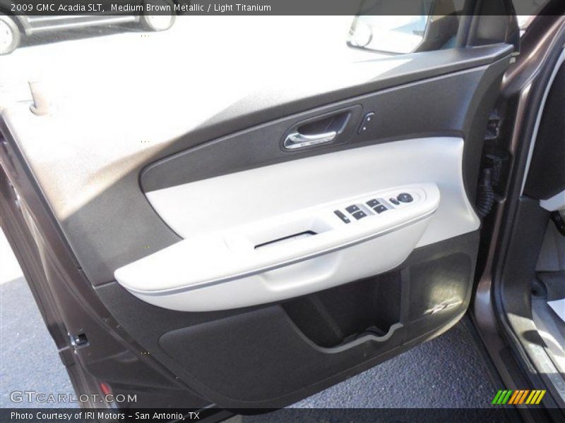 Medium Brown Metallic / Light Titanium 2009 GMC Acadia SLT