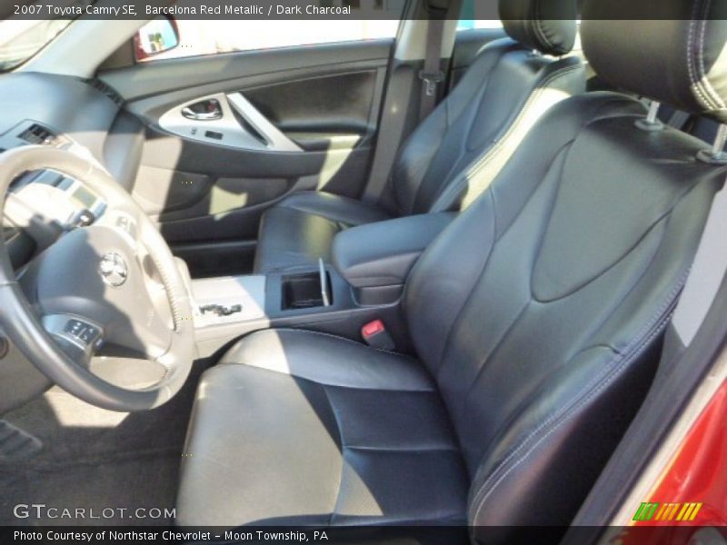 Barcelona Red Metallic / Dark Charcoal 2007 Toyota Camry SE