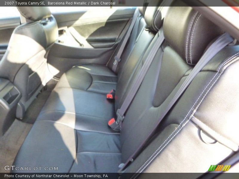 Barcelona Red Metallic / Dark Charcoal 2007 Toyota Camry SE