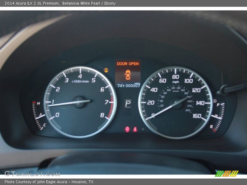 Bellanova White Pearl / Ebony 2014 Acura ILX 2.0L Premium