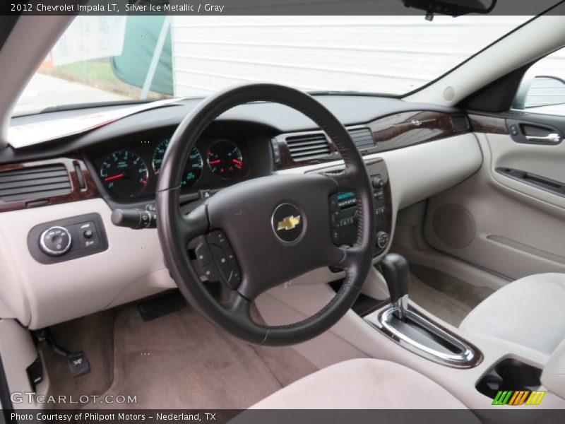 Silver Ice Metallic / Gray 2012 Chevrolet Impala LT