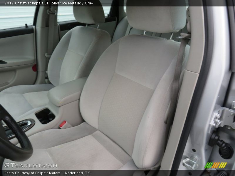 Silver Ice Metallic / Gray 2012 Chevrolet Impala LT