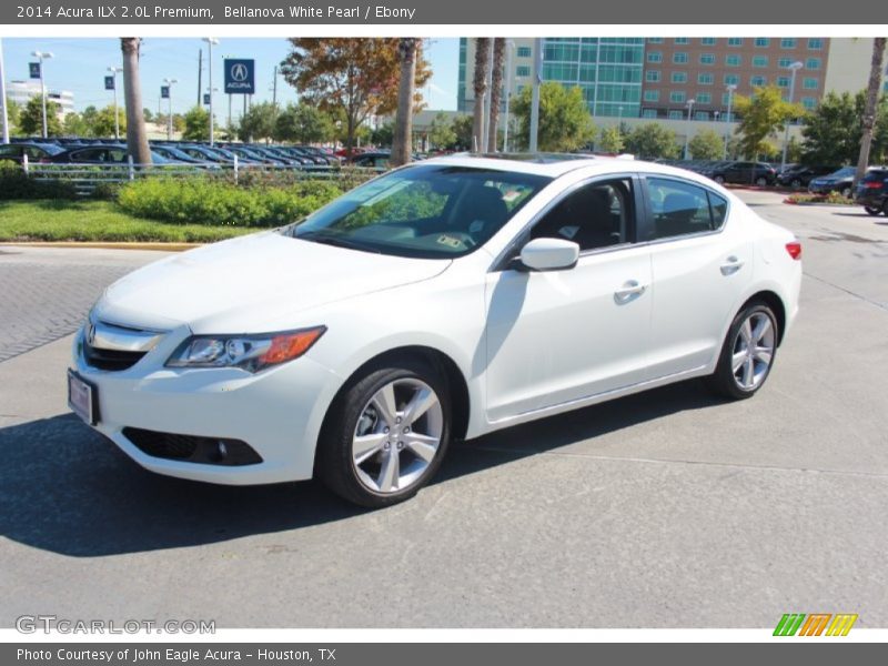 Bellanova White Pearl / Ebony 2014 Acura ILX 2.0L Premium