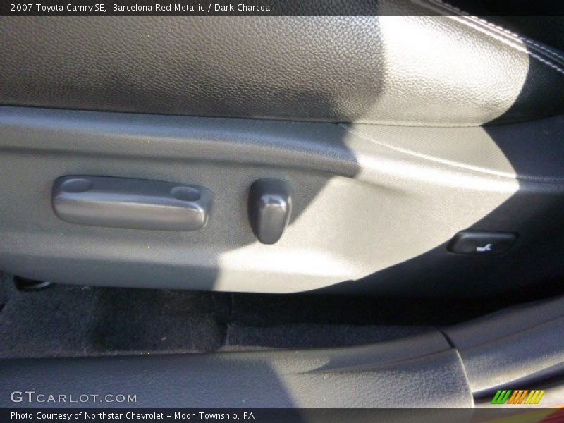 Barcelona Red Metallic / Dark Charcoal 2007 Toyota Camry SE