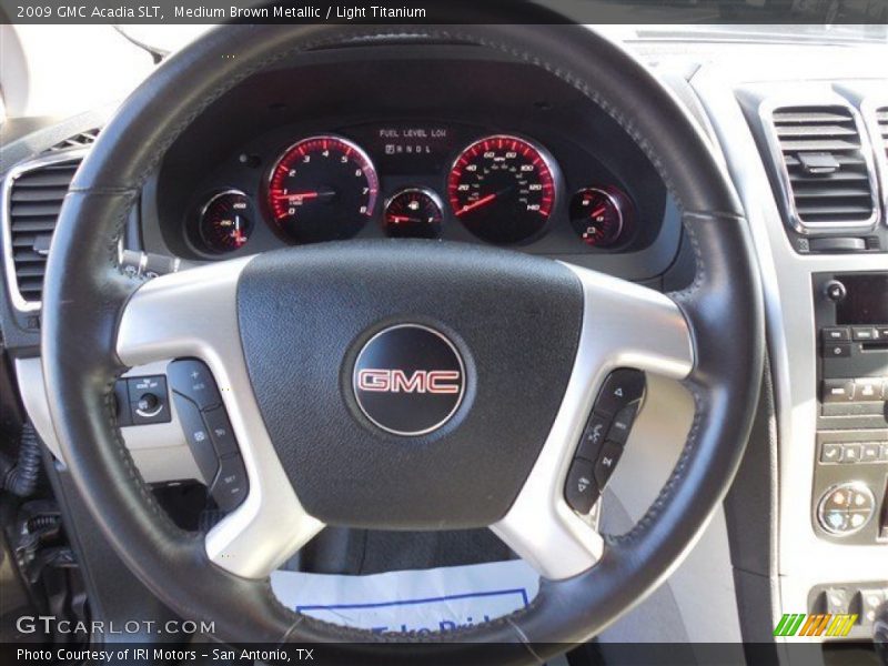 Medium Brown Metallic / Light Titanium 2009 GMC Acadia SLT
