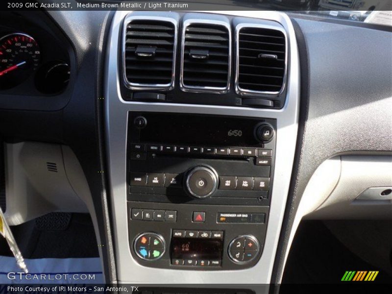 Medium Brown Metallic / Light Titanium 2009 GMC Acadia SLT