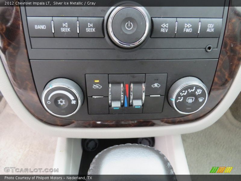 Silver Ice Metallic / Gray 2012 Chevrolet Impala LT