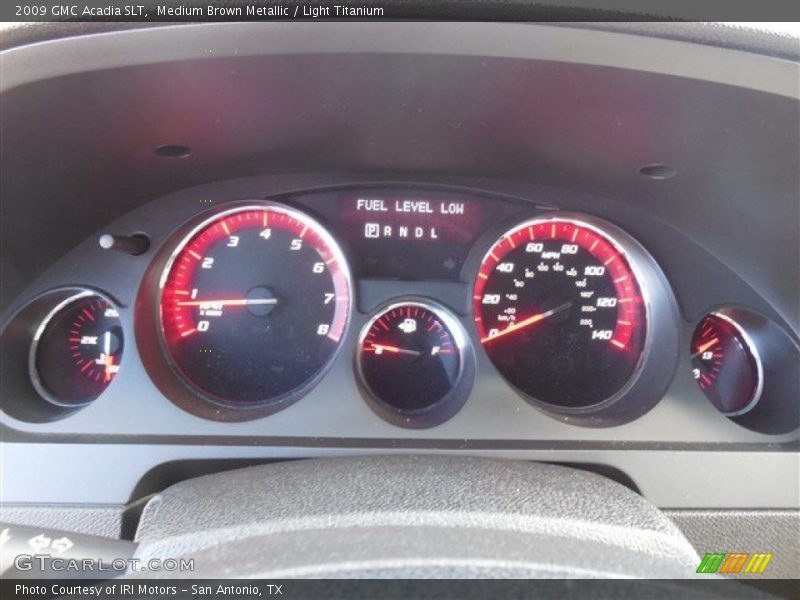 Medium Brown Metallic / Light Titanium 2009 GMC Acadia SLT
