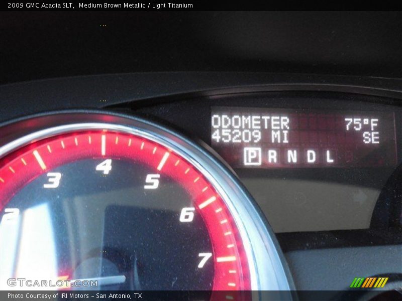 Medium Brown Metallic / Light Titanium 2009 GMC Acadia SLT