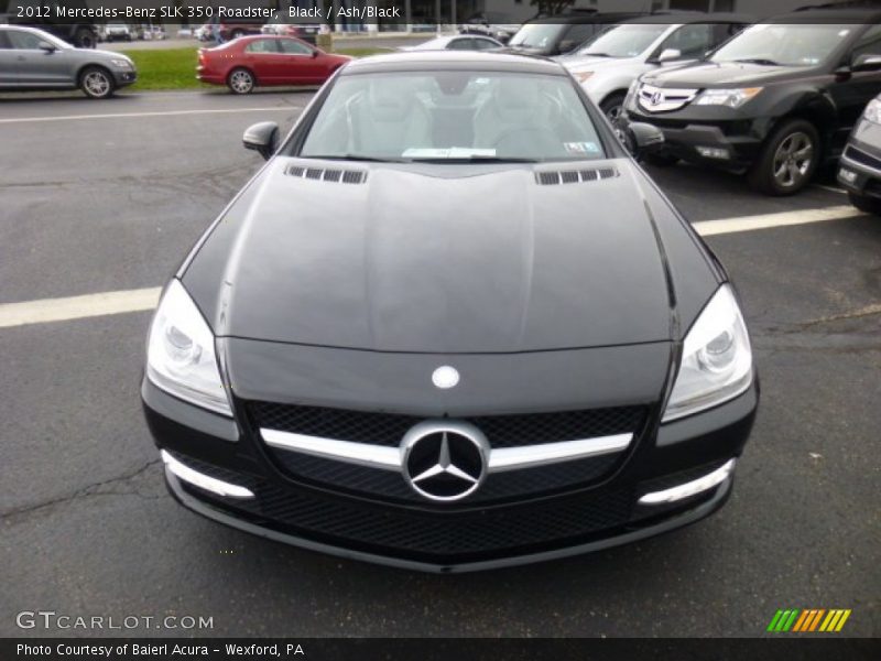 Black / Ash/Black 2012 Mercedes-Benz SLK 350 Roadster