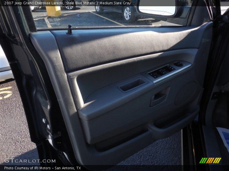 Steel Blue Metallic / Medium Slate Gray 2007 Jeep Grand Cherokee Laredo