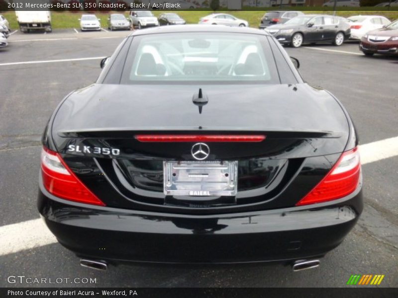 Black / Ash/Black 2012 Mercedes-Benz SLK 350 Roadster