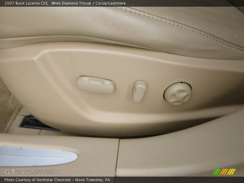 White Diamond Tricoat / Cocoa/Cashmere 2007 Buick Lucerne CXS