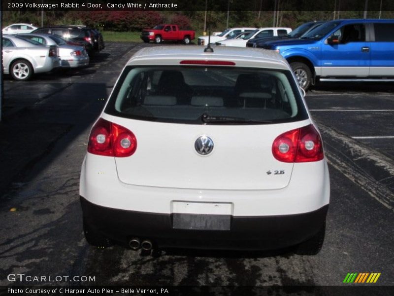 Candy White / Anthracite 2009 Volkswagen Rabbit 4 Door