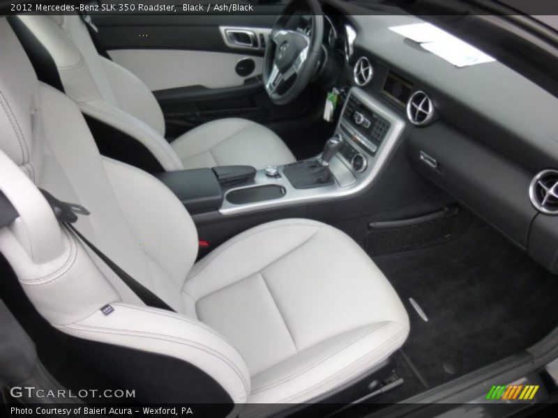 Black / Ash/Black 2012 Mercedes-Benz SLK 350 Roadster