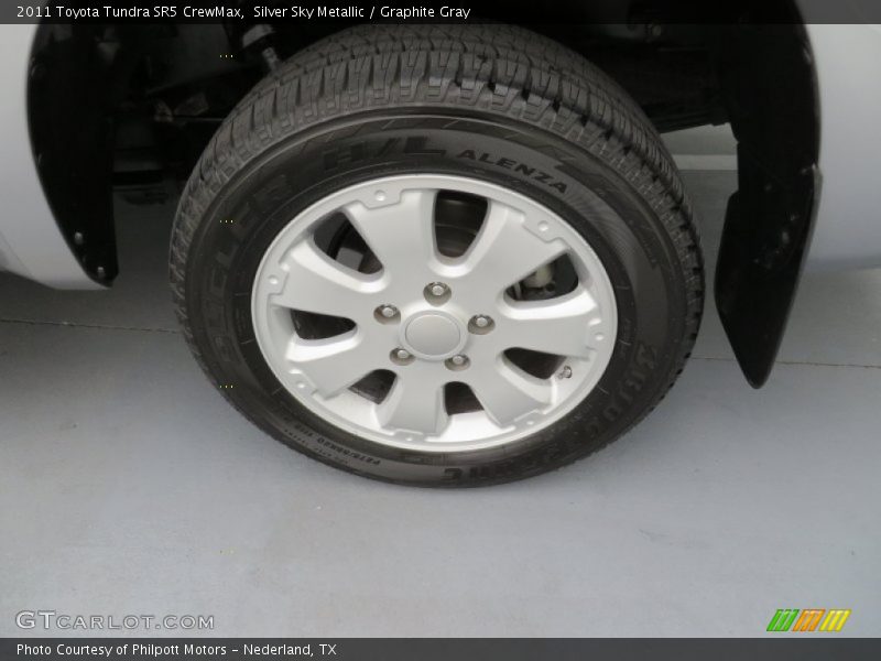 Silver Sky Metallic / Graphite Gray 2011 Toyota Tundra SR5 CrewMax