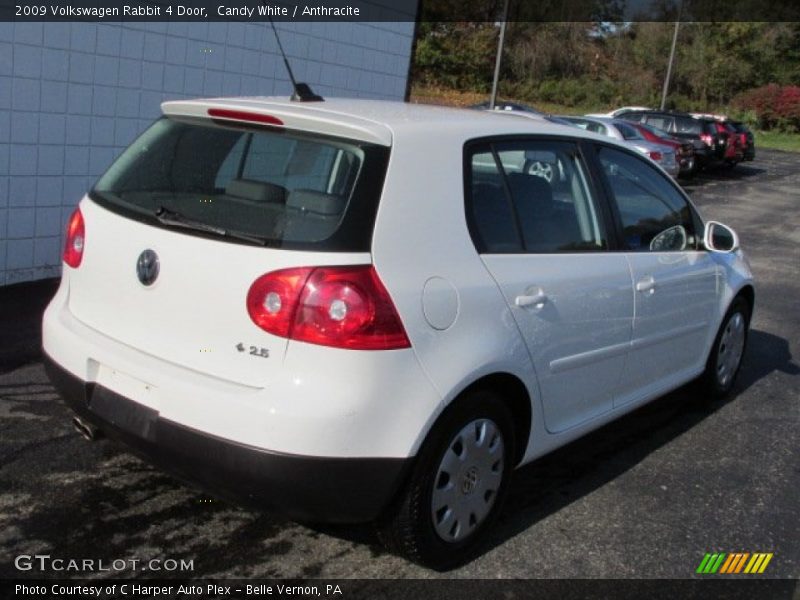 Candy White / Anthracite 2009 Volkswagen Rabbit 4 Door