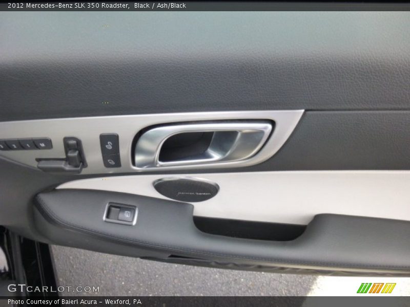 Black / Ash/Black 2012 Mercedes-Benz SLK 350 Roadster