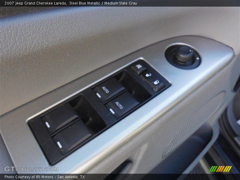 Steel Blue Metallic / Medium Slate Gray 2007 Jeep Grand Cherokee Laredo