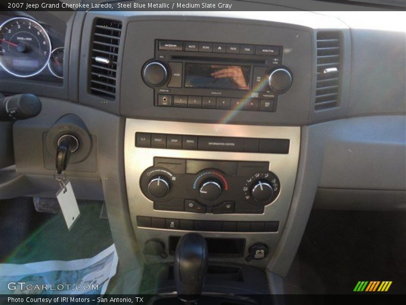Steel Blue Metallic / Medium Slate Gray 2007 Jeep Grand Cherokee Laredo