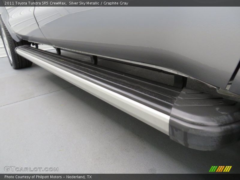 Silver Sky Metallic / Graphite Gray 2011 Toyota Tundra SR5 CrewMax
