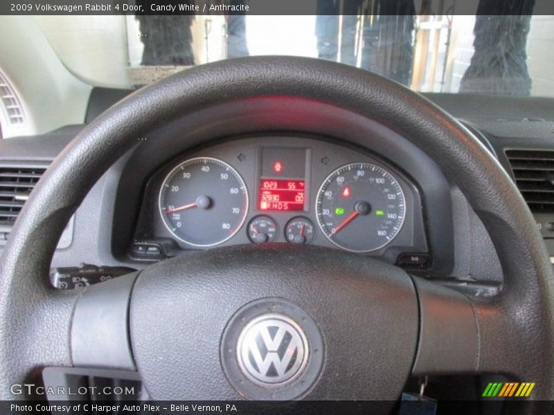 Candy White / Anthracite 2009 Volkswagen Rabbit 4 Door