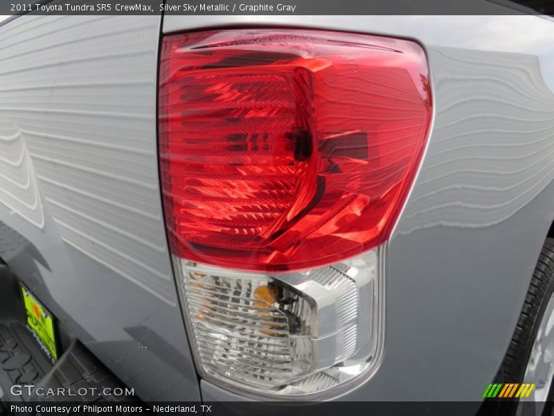 Silver Sky Metallic / Graphite Gray 2011 Toyota Tundra SR5 CrewMax