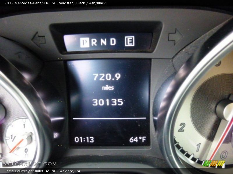 Black / Ash/Black 2012 Mercedes-Benz SLK 350 Roadster