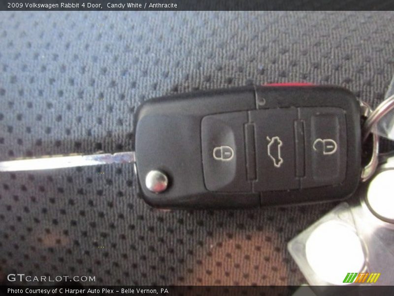 Candy White / Anthracite 2009 Volkswagen Rabbit 4 Door