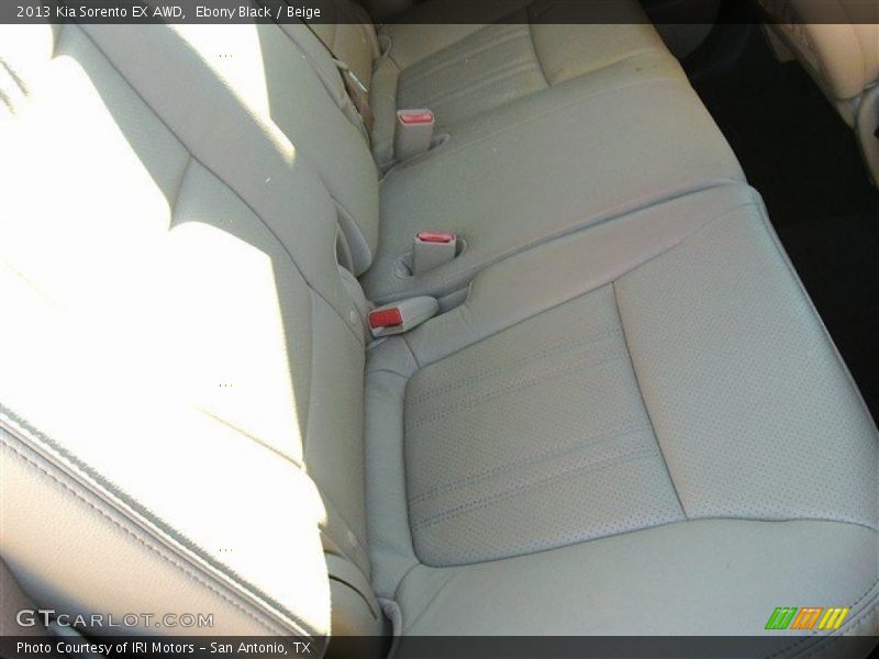 Ebony Black / Beige 2013 Kia Sorento EX AWD