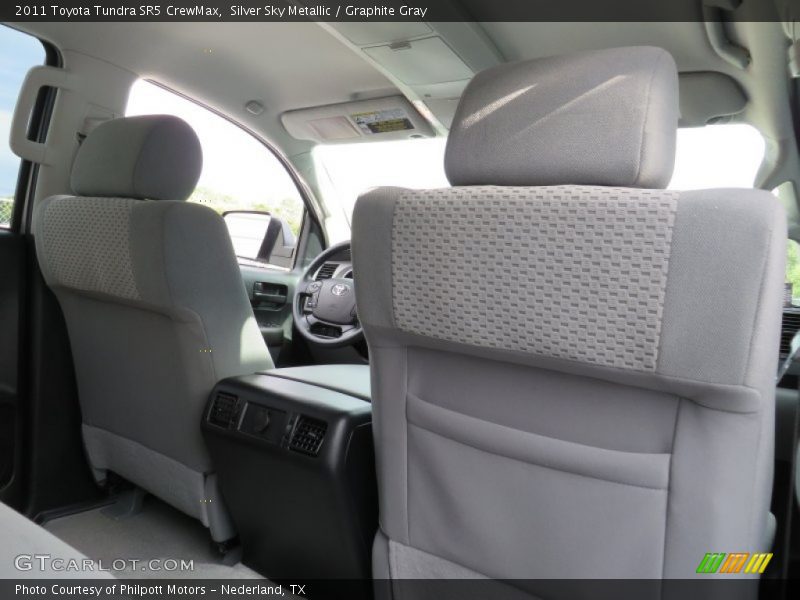Silver Sky Metallic / Graphite Gray 2011 Toyota Tundra SR5 CrewMax