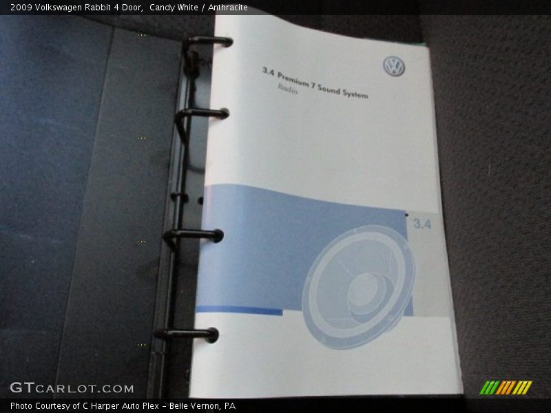 Candy White / Anthracite 2009 Volkswagen Rabbit 4 Door