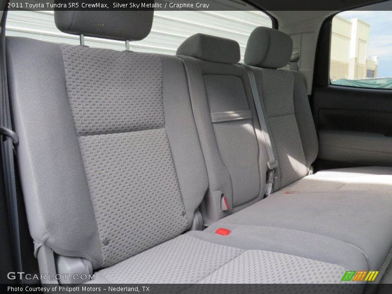 Silver Sky Metallic / Graphite Gray 2011 Toyota Tundra SR5 CrewMax