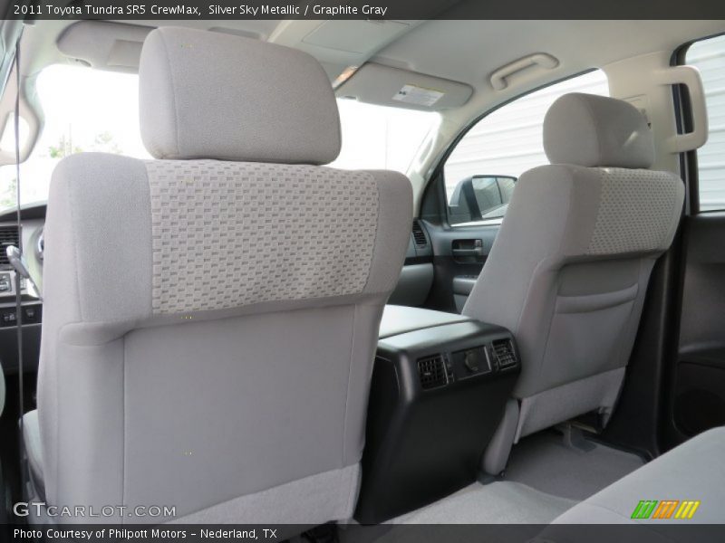Silver Sky Metallic / Graphite Gray 2011 Toyota Tundra SR5 CrewMax