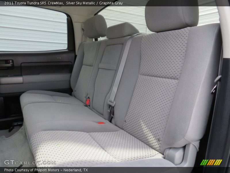 Silver Sky Metallic / Graphite Gray 2011 Toyota Tundra SR5 CrewMax