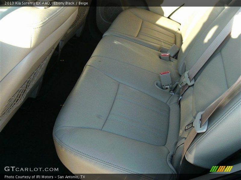 Ebony Black / Beige 2013 Kia Sorento EX AWD