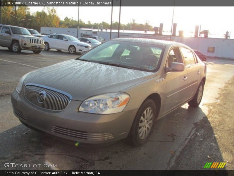 Sandstone Metallic / Cocoa/Cashmere 2007 Buick Lucerne CX