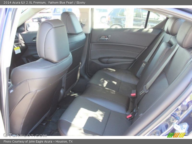 Fathom Blue Pearl / Ebony 2014 Acura ILX 2.0L Premium