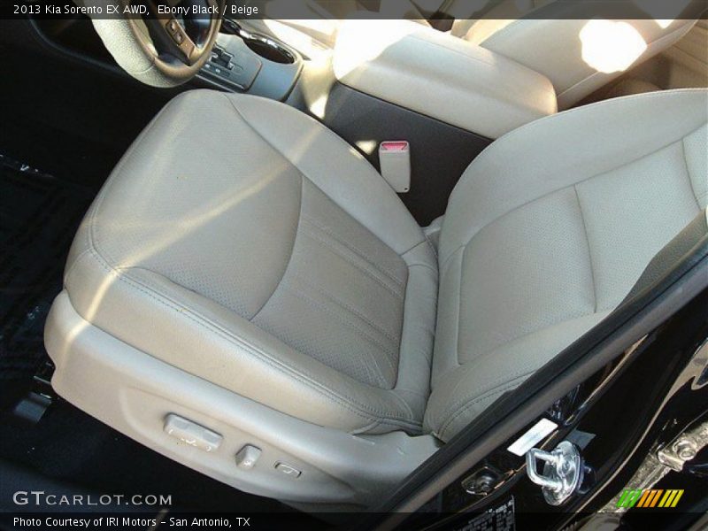 Ebony Black / Beige 2013 Kia Sorento EX AWD