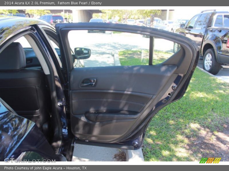 Fathom Blue Pearl / Ebony 2014 Acura ILX 2.0L Premium